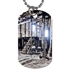 House Old Shed Decay Manufacture Dog Tag (one Side) by BangZart