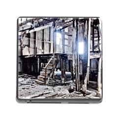 House Old Shed Decay Manufacture Memory Card Reader (square) by BangZart