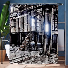 House Old Shed Decay Manufacture Shower Curtain 60  X 72  (medium)  by BangZart