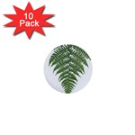 Boating Nature Green Autumn 1  Mini Buttons (10 pack)  Front