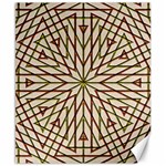 Kaleidoscope Online Triangle Canvas 8  x 10  8.15 x9.66  Canvas - 1