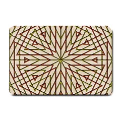 Kaleidoscope Online Triangle Small Doormat  by BangZart