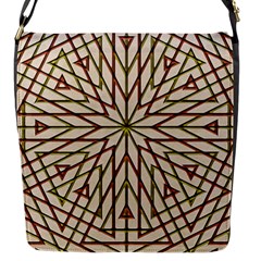 Kaleidoscope Online Triangle Flap Messenger Bag (s) by BangZart