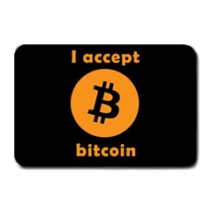 I Accept Bitcoin Plate Mats by Valentinaart