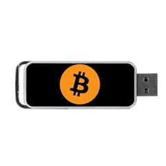 I Accept Bitcoin Portable Usb Flash (one Side) by Valentinaart