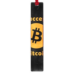 I Accept Bitcoin Large Book Marks by Valentinaart