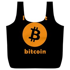 I Accept Bitcoin Full Print Recycle Bags (l)  by Valentinaart