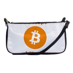 I Accept Bitcoin Shoulder Clutch Bags by Valentinaart