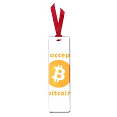 I Accept Bitcoin Small Book Marks by Valentinaart