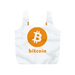 I accept bitcoin Full Print Recycle Bags (S)  Front