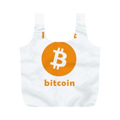 I Accept Bitcoin Full Print Recycle Bags (m)  by Valentinaart