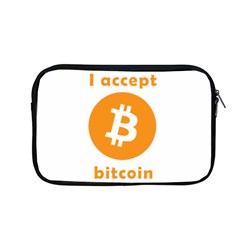 I Accept Bitcoin Apple Macbook Pro 13  Zipper Case by Valentinaart