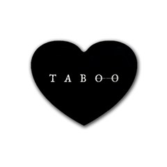 Taboo Rubber Coaster (heart)  by Valentinaart