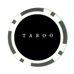 Taboo Poker Chip Card Guard by Valentinaart