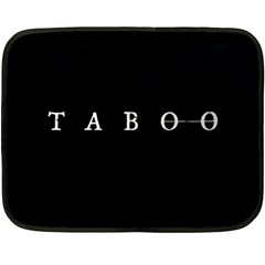 Taboo Double Sided Fleece Blanket (mini)  by Valentinaart