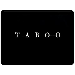 Taboo Fleece Blanket (large)  by Valentinaart