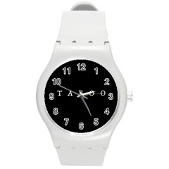 Taboo Round Plastic Sport Watch (m) by Valentinaart