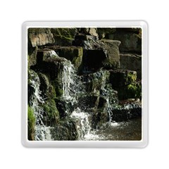 Water Waterfall Nature Splash Flow Memory Card Reader (square)  by BangZart