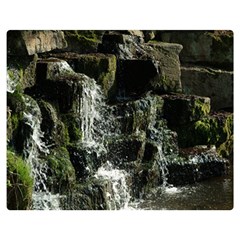 Water Waterfall Nature Splash Flow Double Sided Flano Blanket (medium) 