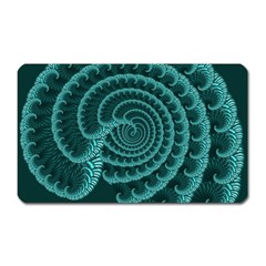 Fractals Form Pattern Abstract Magnet (rectangular)