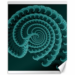 Fractals Form Pattern Abstract Canvas 16  X 20  