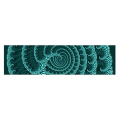 Fractals Form Pattern Abstract Satin Scarf (oblong) by BangZart