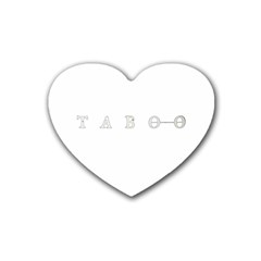 Taboo Rubber Coaster (Heart) 