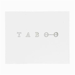 Taboo Small Glasses Cloth (2-side) by Valentinaart