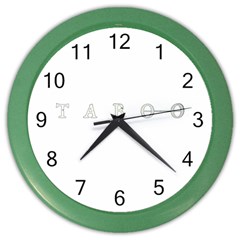 Taboo Color Wall Clocks