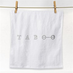 Taboo Face Towel by Valentinaart