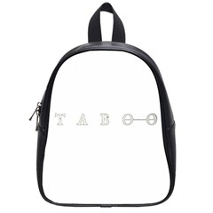 Taboo School Bag (small) by Valentinaart