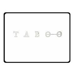 Taboo Fleece Blanket (Small)