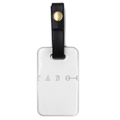 Taboo Luggage Tags (one Side)  by Valentinaart