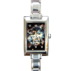 Universe Vampire Star Outer Space Rectangle Italian Charm Watch by BangZart