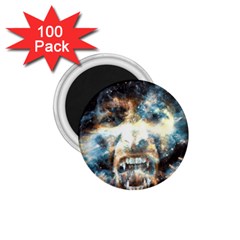 Universe Vampire Star Outer Space 1 75  Magnets (100 Pack)  by BangZart