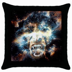 Universe Vampire Star Outer Space Throw Pillow Case (black) by BangZart