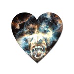 Universe Vampire Star Outer Space Heart Magnet Front