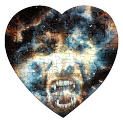 Universe Vampire Star Outer Space Jigsaw Puzzle (heart) by BangZart