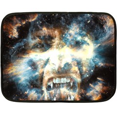 Universe Vampire Star Outer Space Double Sided Fleece Blanket (mini) 