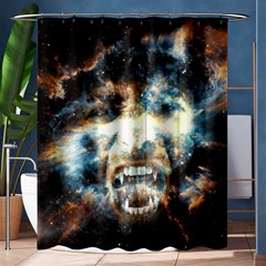 Universe Vampire Star Outer Space Shower Curtain 60  X 72  (medium)  by BangZart