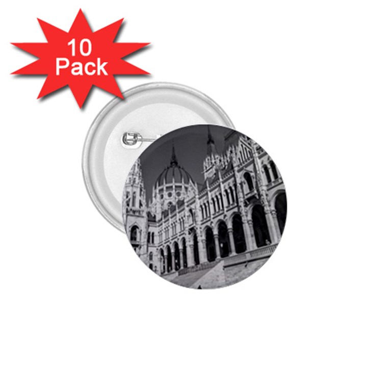 Architecture Parliament Landmark 1.75  Buttons (10 pack)