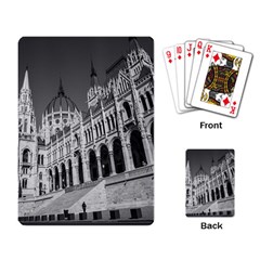 Architecture Parliament Landmark Playing Card by BangZart