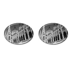 Architecture Parliament Landmark Cufflinks (oval) by BangZart