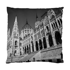 Architecture Parliament Landmark Standard Cushion Case (one Side) by BangZart