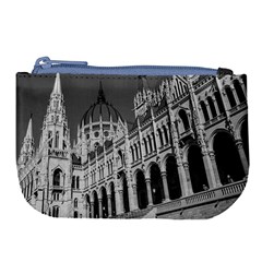 Architecture Parliament Landmark Large Coin Purse by BangZart