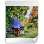 Landscape Blue Shed Scenery Wood Canvas 18  x 24   17.8 x23.08  Canvas - 1