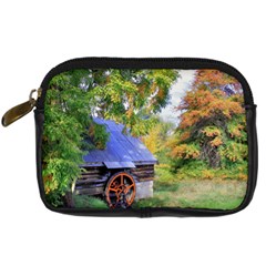 Landscape Blue Shed Scenery Wood Digital Camera Cases by BangZart