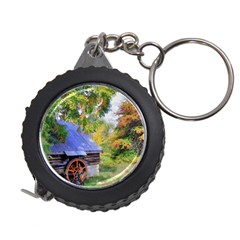 Landscape Blue Shed Scenery Wood Measuring Tape by BangZart