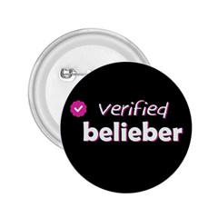 Verified Belieber 2 25  Buttons by Valentinaart