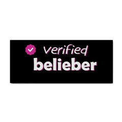 Verified Belieber Cosmetic Storage Cases by Valentinaart